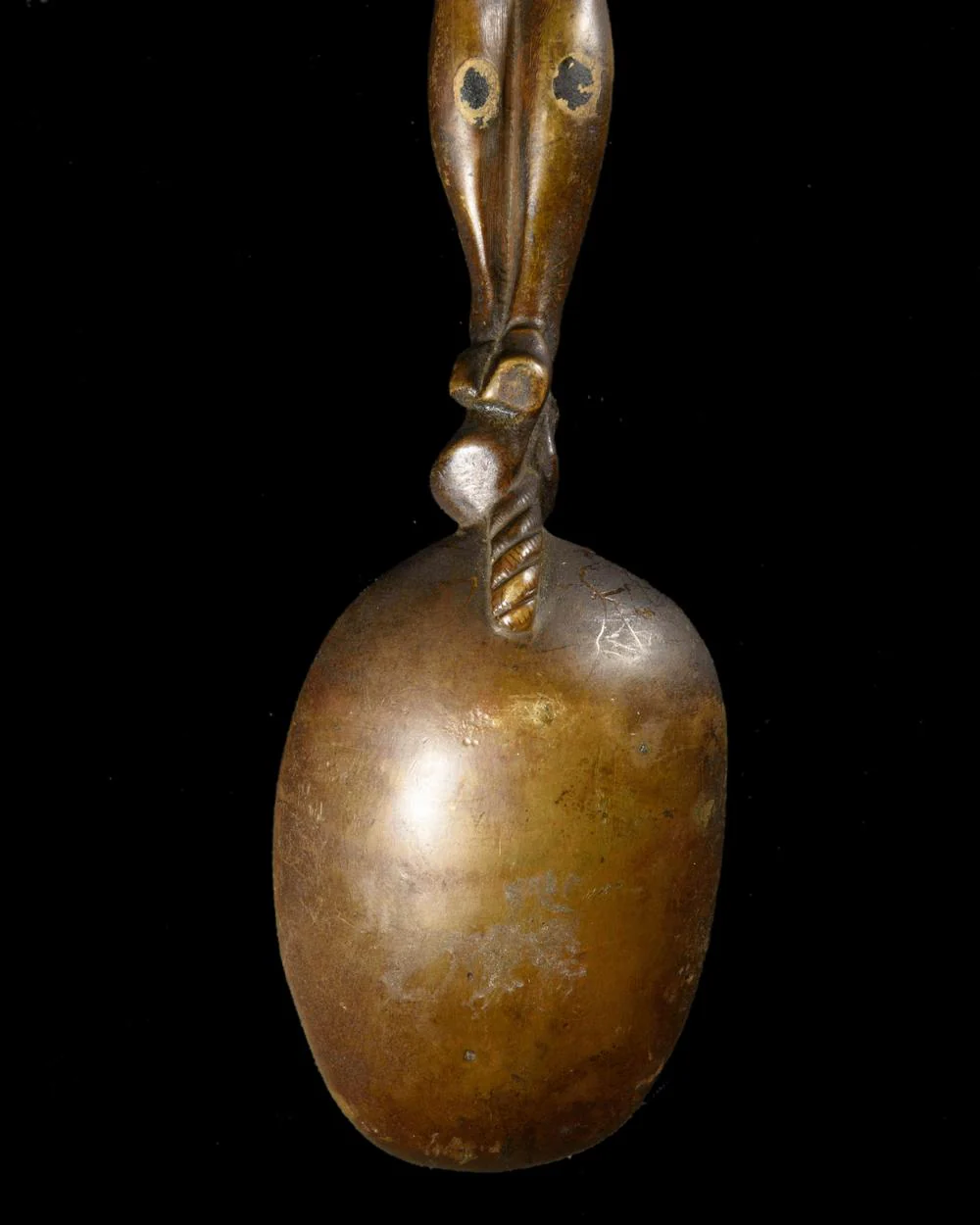 CUILLÈRE DU PENDU – AMULETTE ALPINE EN BRONZE (GALGENMANN), XVIIIᵉ - Image 4