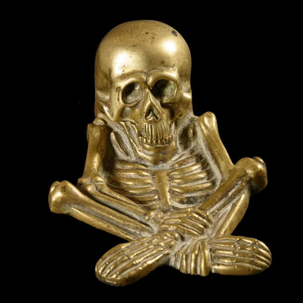 ENCRIER SQUELETTE MEMENTO MORI XIXᵉ - Image 3