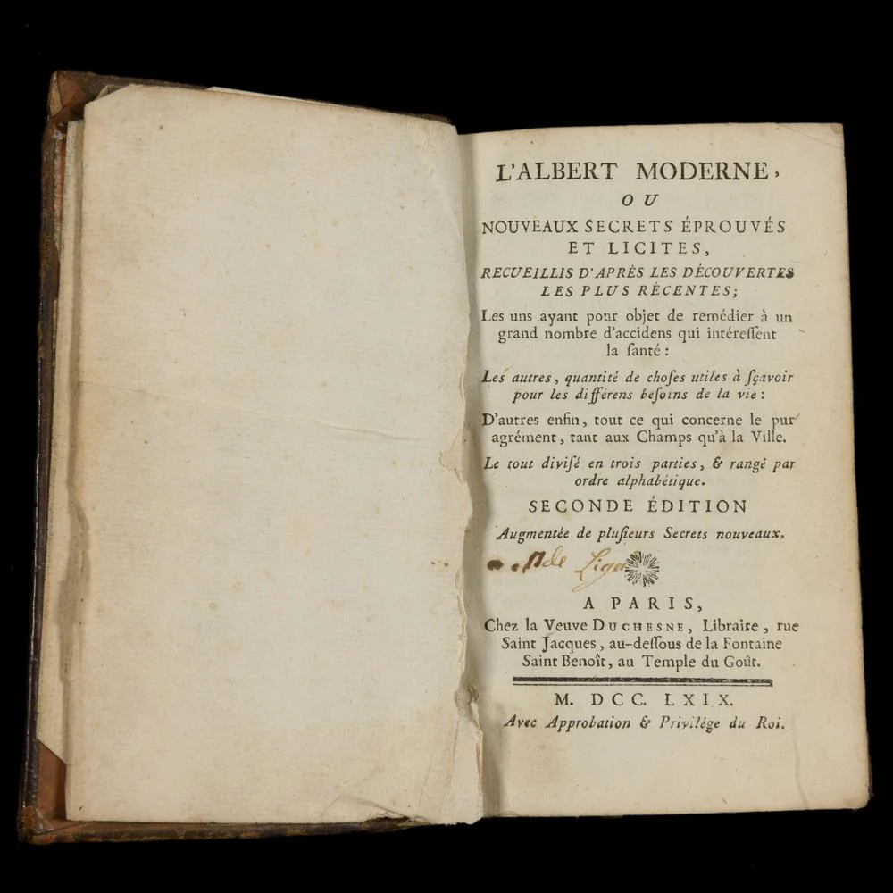 LE GRAND ALBERT (1743 + 1769) – Livre de secrets, médecine et savoir occulte - Image 8