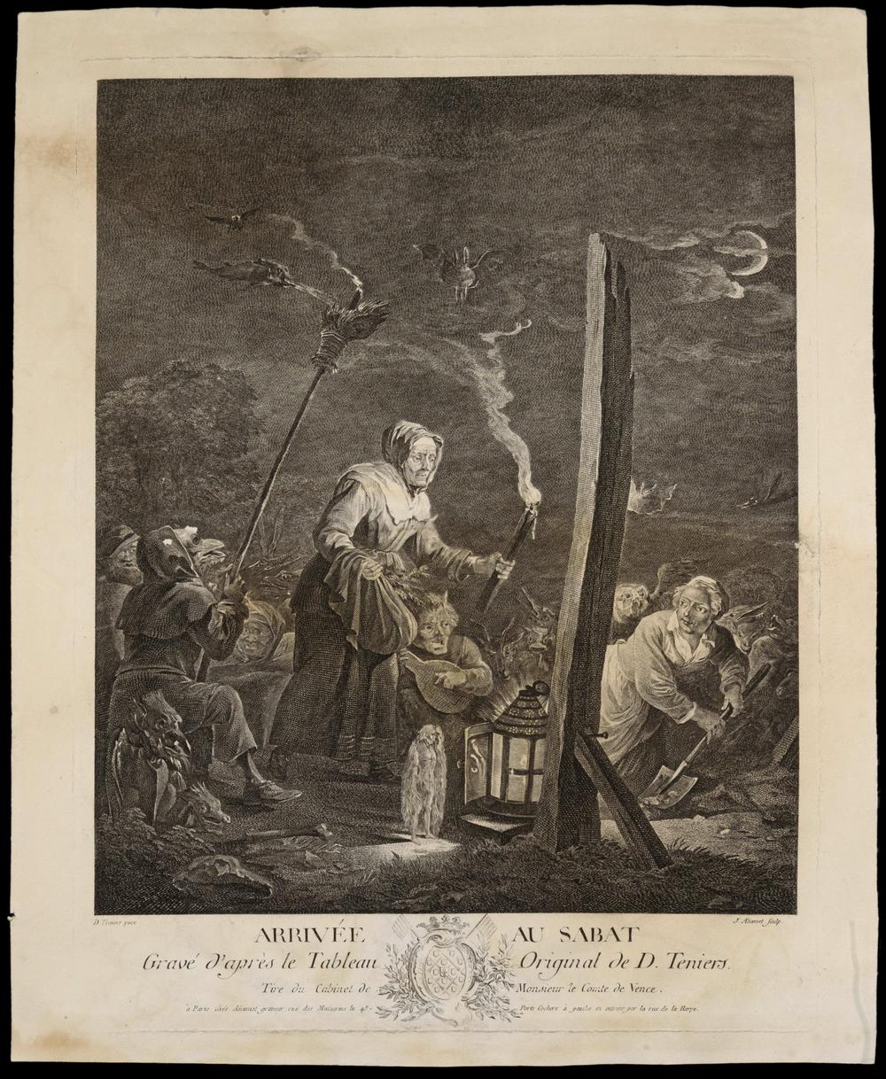 SABBAT DES SORCIÈRES, PAIRE DE GRAVURES, 1755 - Image 7