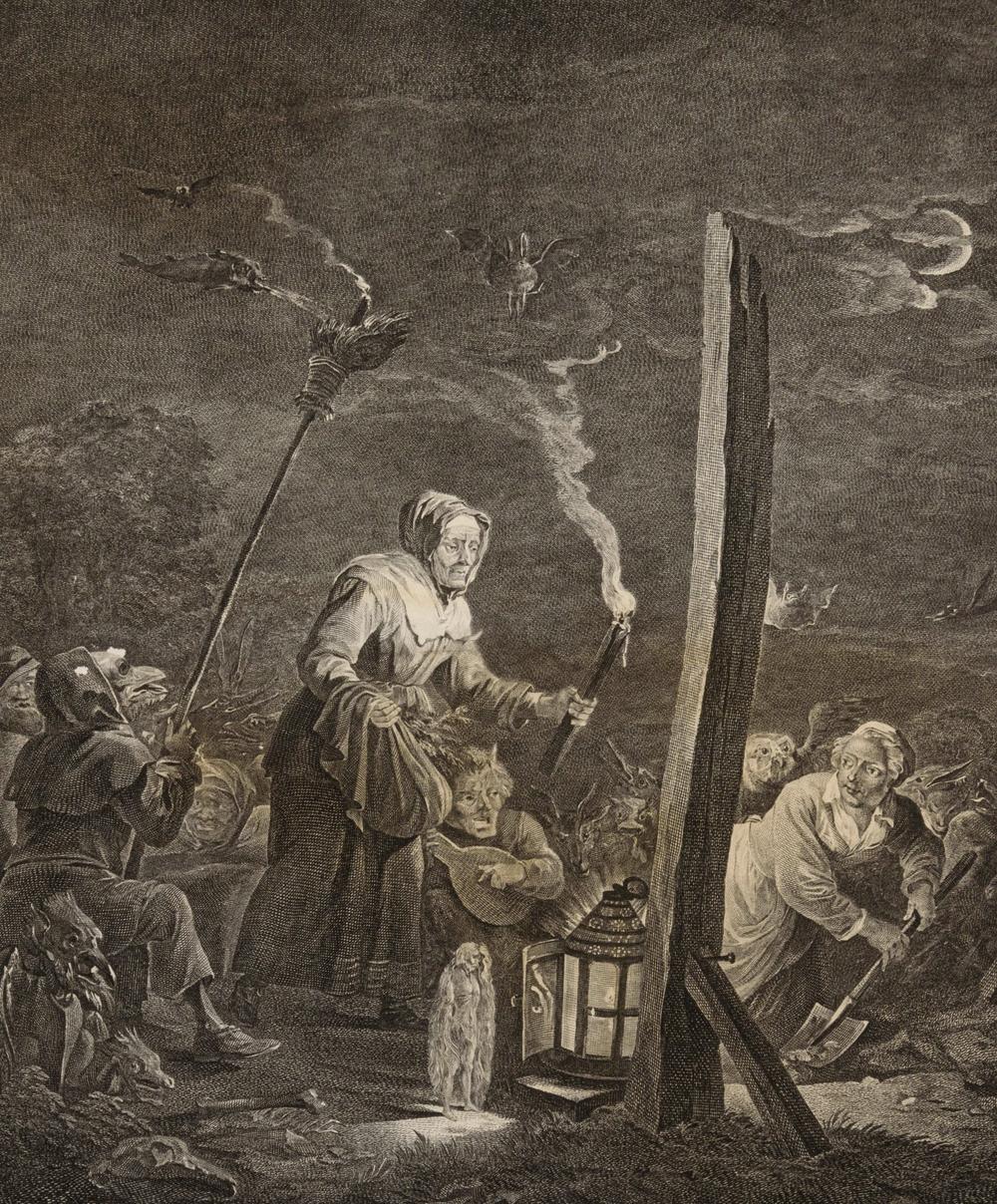 SABBAT DES SORCIÈRES, PAIRE DE GRAVURES, 1755 - Image 8