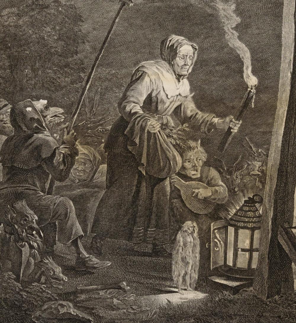 SABBAT DES SORCIÈRES, PAIRE DE GRAVURES, 1755 - Image 9