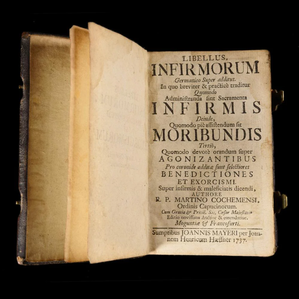LIBELLUS INFIRMORUM – Rites et Exorcismes 1737 - Image 3