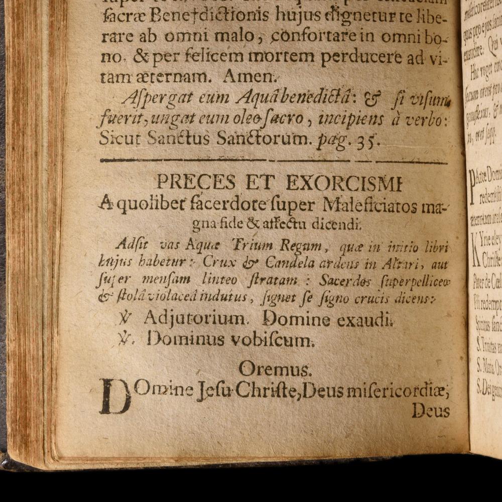 LIBELLUS INFIRMORUM – Rites et Exorcismes 1737 - Image 8