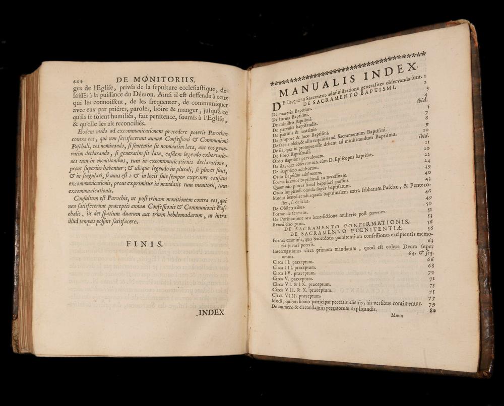 MANUALE RITUUM ECCLESIASTICORUM - Rites et Exorcismes 1687 - Image 10