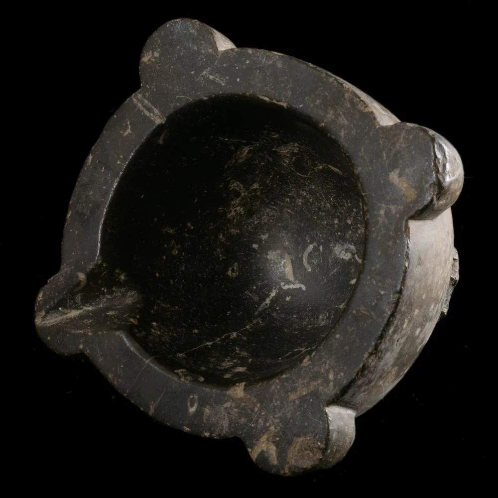 MORTIER EN SERPENTINE, XVIIᵉ SIÈCLE - Image 9