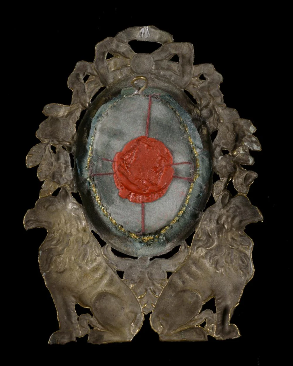 PAIRE DE RELIQUAIRES ITALIENS DU XVIIIᵉ SIÈCLE AUX GRIFFONS - Image 7