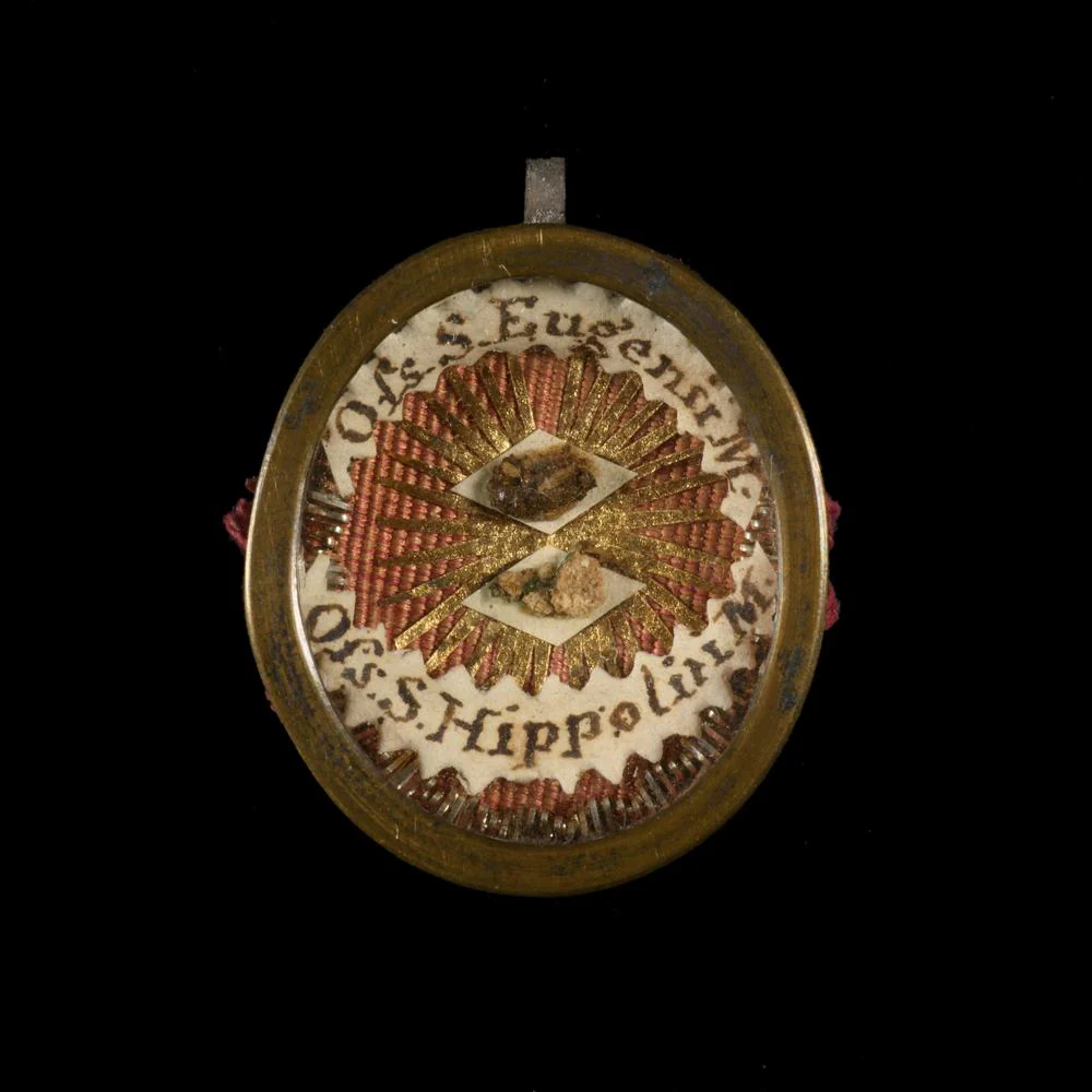 RELIQUES DE SAINT HYPPOLYTE ET SAINT EUGENE
