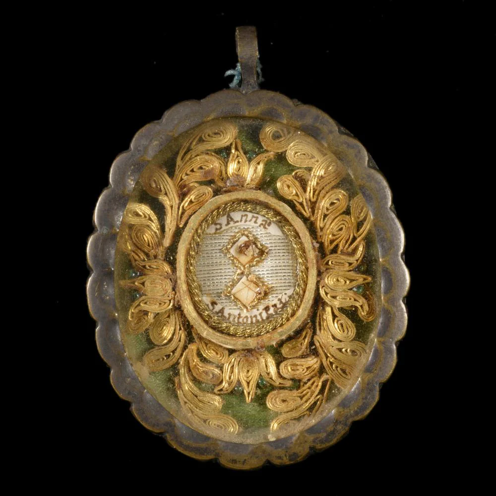 RELIQUAIRE SAINTE ANNE ET SAINT ANTOINE DE PADOUE