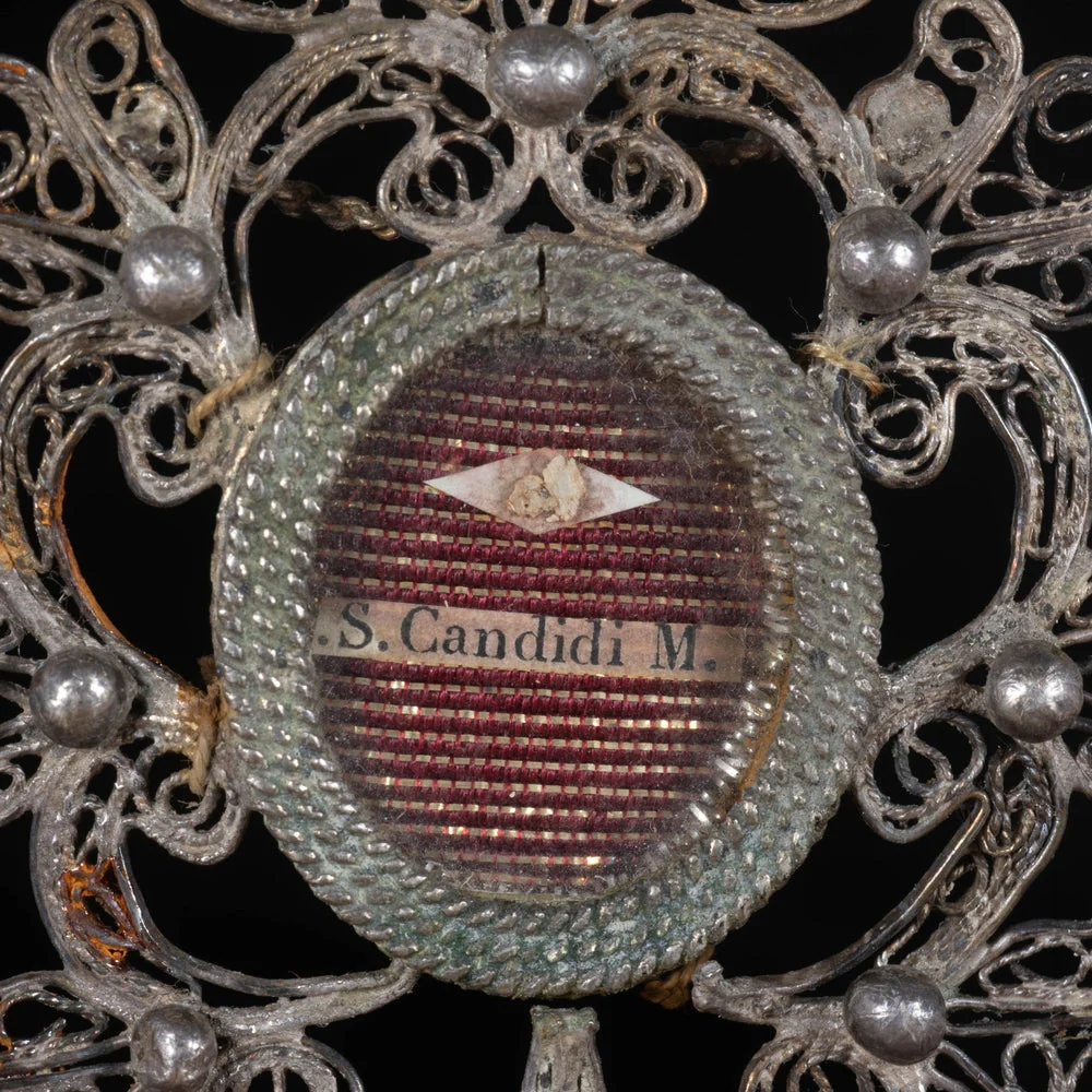 RELIQUAIRE, RELIQUE DE SAINT CANDIDE ( SAINT XANDRE ) - Image 2