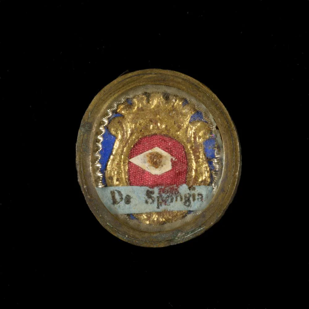 EXCEPTIONNEL RELIQUAIRE DE LA SAINTE ÉPONGE