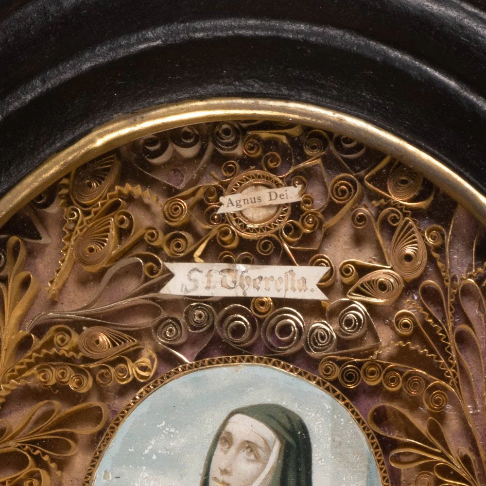 RELIQUAIRE SAINTE THERESE D'AVILA ET 2 RELIQUES - Image 4