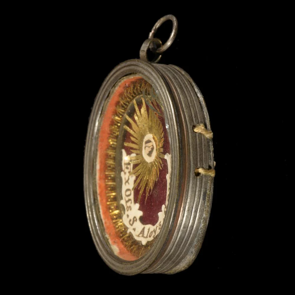RELIQUE DE PREMIERE CLASSE DE SAINT LOUIS DE GONZAGUE - Image 2