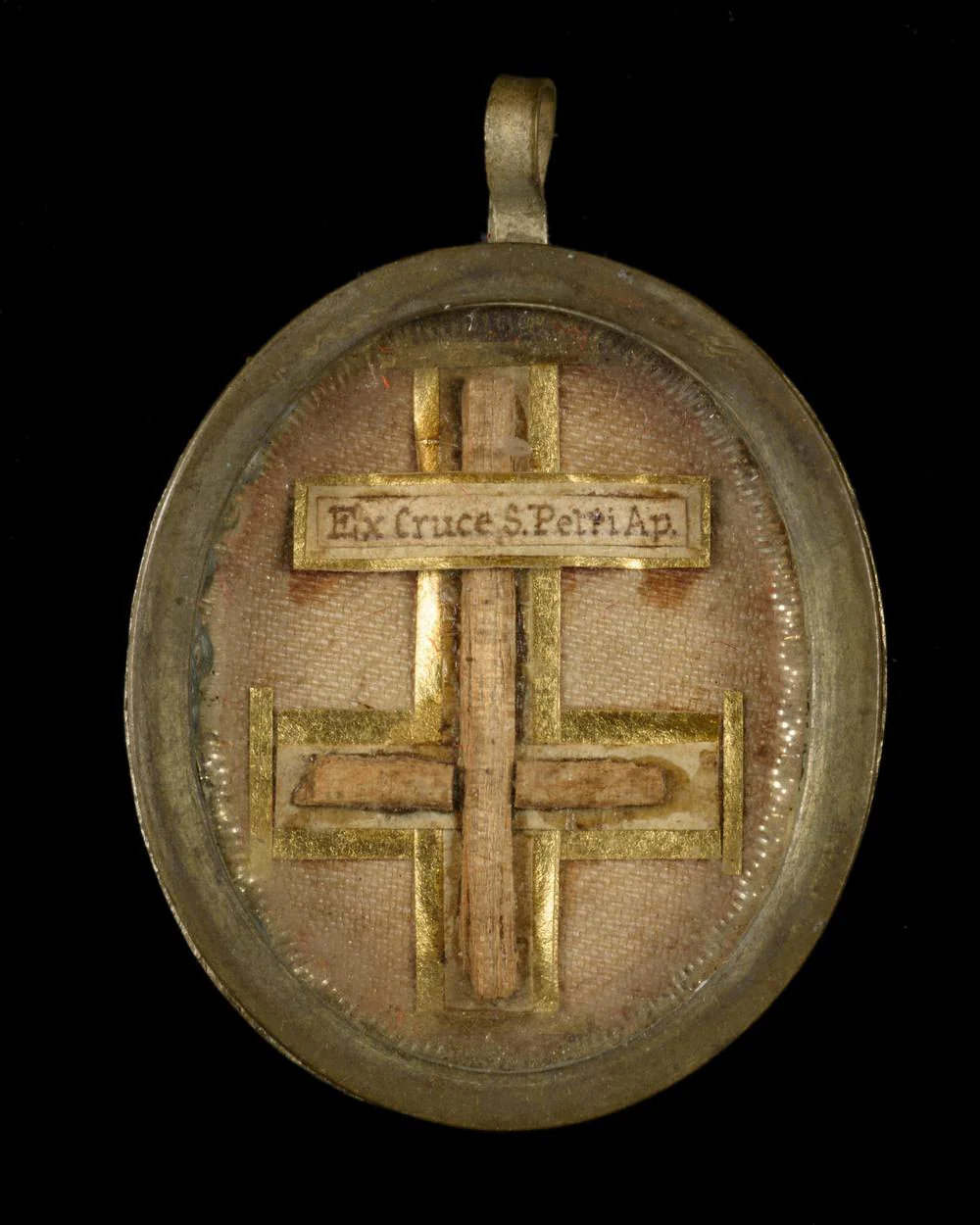 RELIQUE DE LA CROIX DE SAINT PIERRE