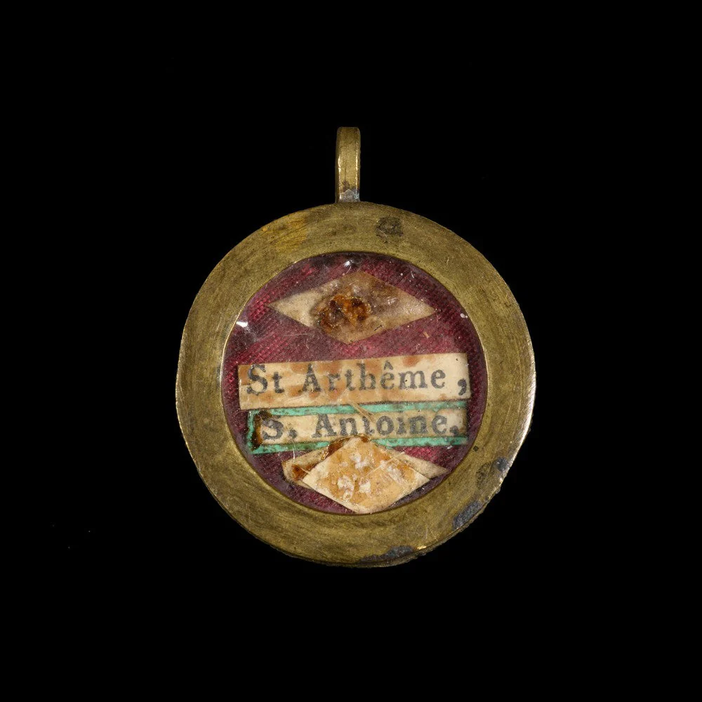 RELIQUES DE SAINT ANTOINE ET SAINT ARTHEME