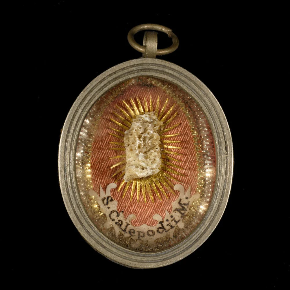RELIQUE DE SAINT CALEPODE DE ROME
