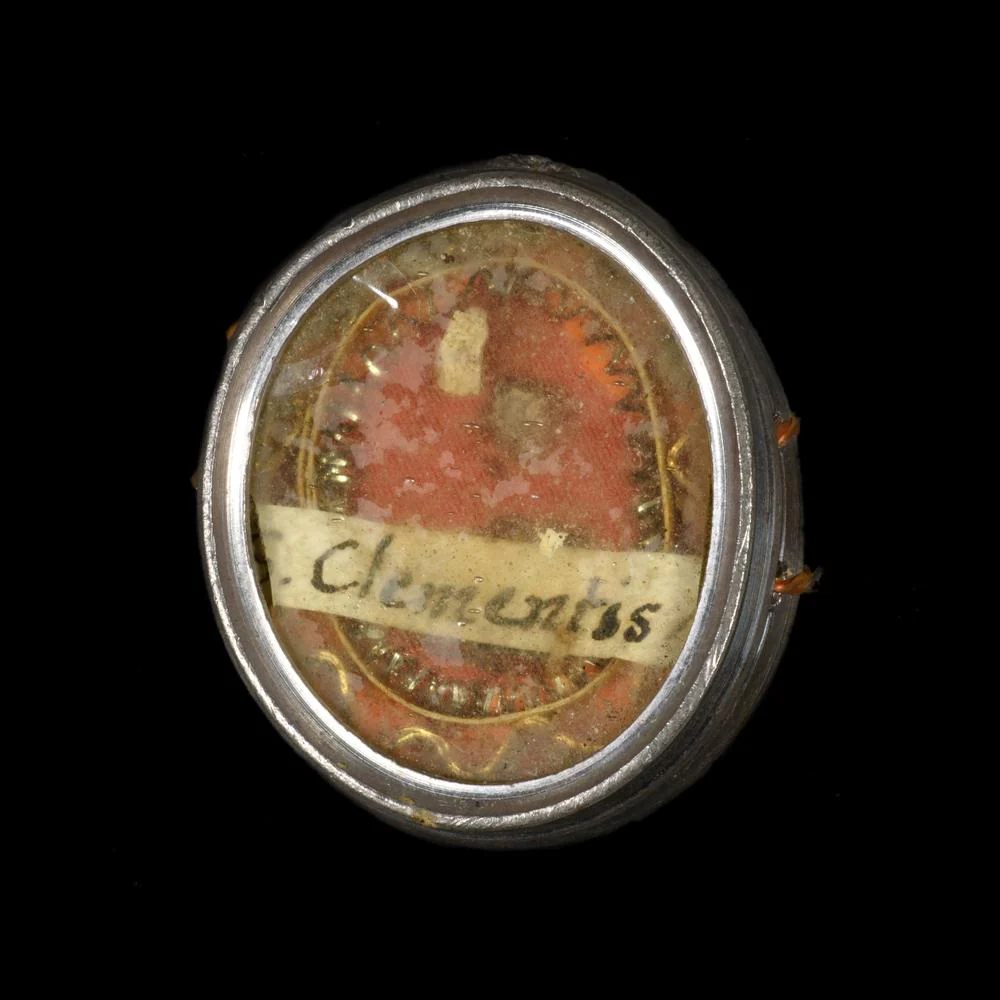 RELIQUE SAINT CLEMENT et DOCUMENT DU VATICAN