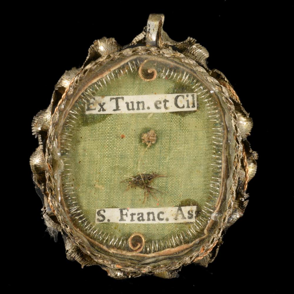 RELIQUAIRE DE SAINT FRANCOIS D'ASSISE