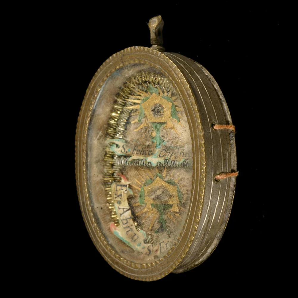 RELIQUES DE SAINT FRANCOIS D'ASSISE ET DE SAINT FELIX DE CANTALICE - Image 2