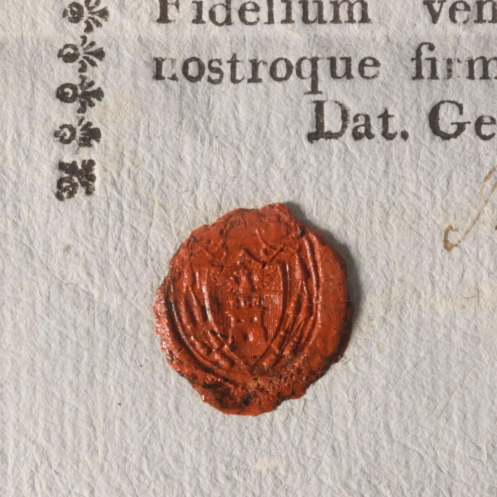 RELIQUAIRE SAINT FRANCOIS D'ASSISE ET 2 SAINTS avec DOCUMENT - Image 6