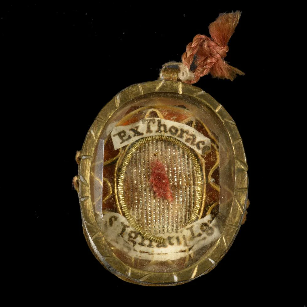 RELIQUE DE SAINT IGNACE DE LOYOLA