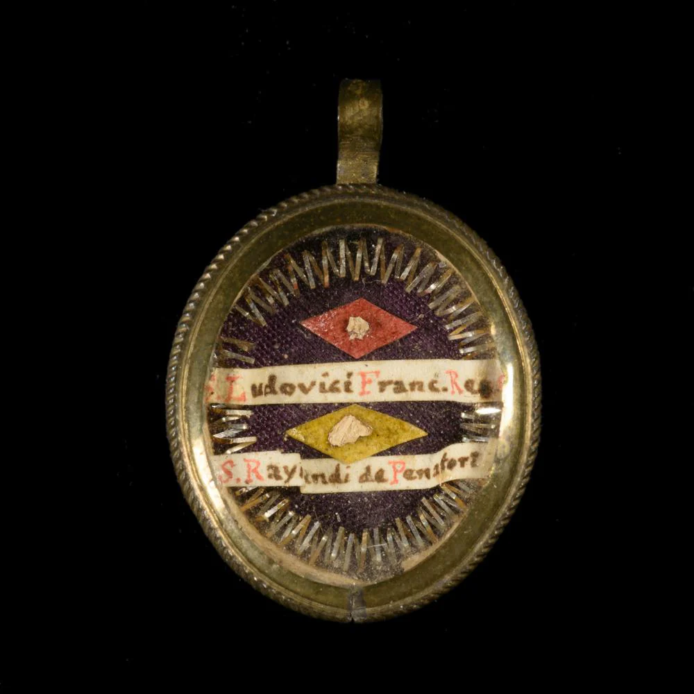RELIQUES DE SAINT LOUIS ET SAINT RAYMOND DE PENAFORT