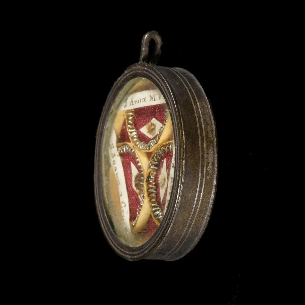 RELIQUAIRE SAINTE MARIE MADELEINE ET 2 SAINTS - Image 2