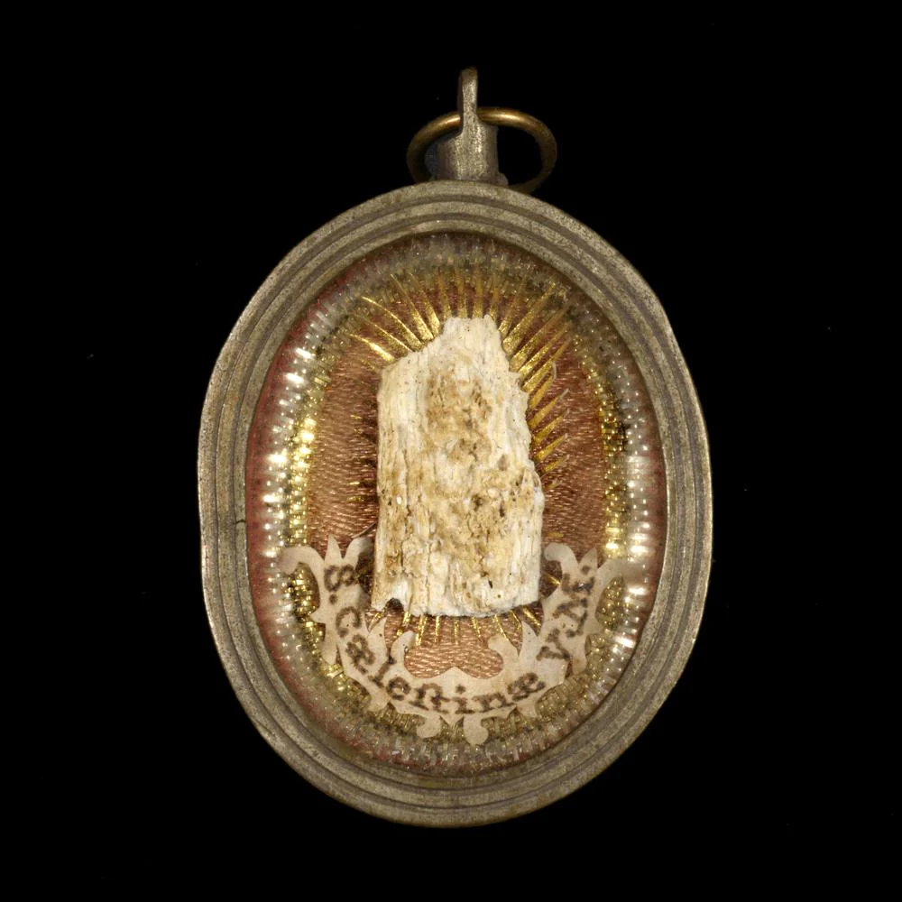RELIQUAIRE, RELIQUE DE SAINTE CELESTINE