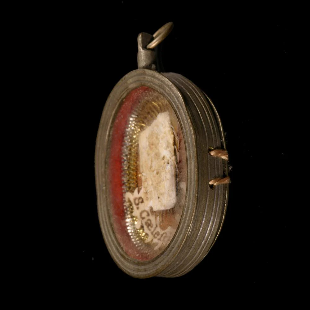 RELIQUAIRE, RELIQUE DE SAINTE CELESTINE - Image 2