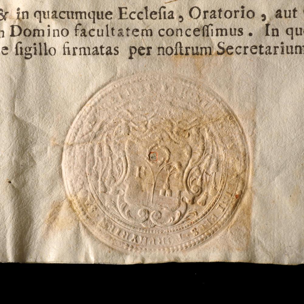 RELIQUE DE SAINTE FRANCOISE ROMAINE + DOC - Image 4