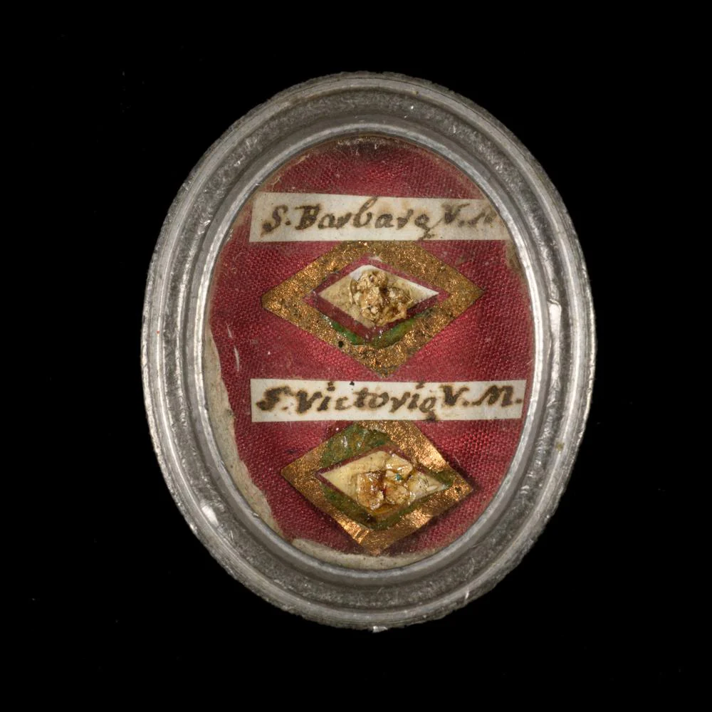RELIQUES DE SAINTE BARBE ET SAINTE VICTOIRE