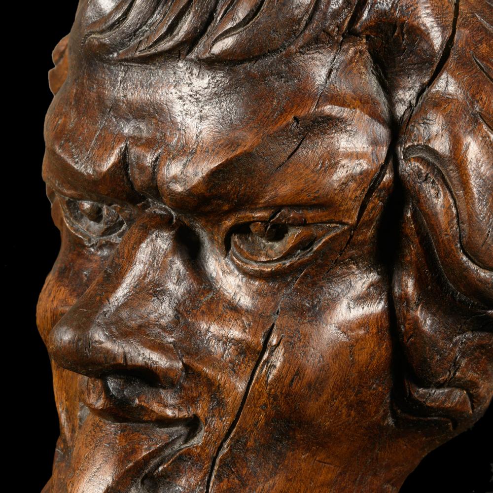 SCULPTURE TÊTE DÉMONIAQUE - Image 6